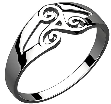 anillos celtas trisquel celta
